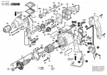 Bosch 0 601 15A 703 Gsb 2200 Percussion Drill 230 V / Eu Spare Parts